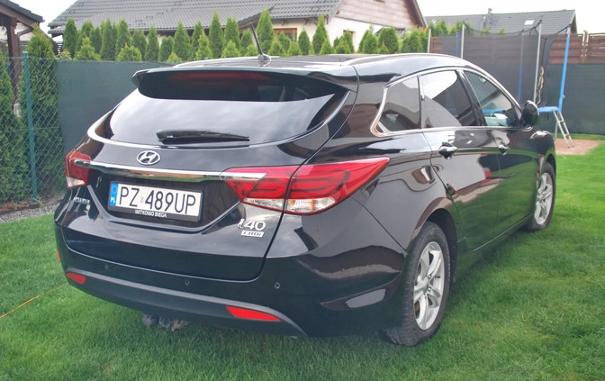 Hyundai i40 cena 41900 przebieg: 177916, rok produkcji 2015 z Rydzyna małe 79